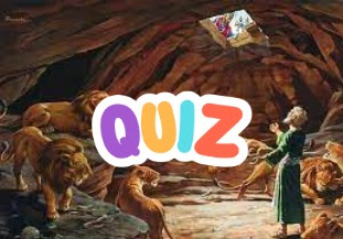 Quiz com 10 perguntas sobre o Profeta Daniel na Cova dos Leões para Crianças